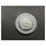1961 Franklin Silver Half Dollar