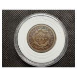 1842 Large Cent