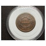 1845 Large Cent