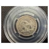 1853 Seated Liberty Quarter with Rays