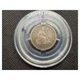 1854 Seated Liberty Quarter