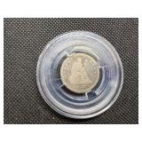1876 Seated Liberty Quarter