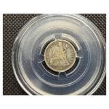 1875 Seated Liberty Dime
