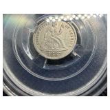 1887 Seated Liberty Dime