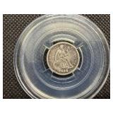 1888 Seated Liberty Dime