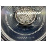 1888 Seated Liberty Dime