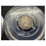 1903 O and 1905 O Barber Dimes