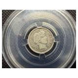 1906 S 1908 D Barber Dimes