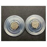 1914 and 1914 D Barber Dimes