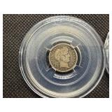 1915 S and 1916 Barber Dimes