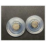 1915 S and 1916 Barber Dimes