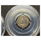 1915 S and 1916 Barber Dimes
