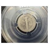 1916 and 1921 D Silver Mercury Dimes