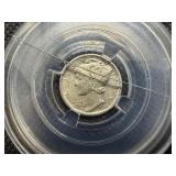 1936 and 1939 D Mercury Dimes