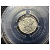 1936 and 1939 D Mercury Dimes