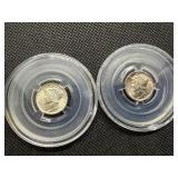 1940 and 1940 S Silver Mercury Dimes