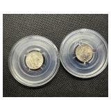 1940 and 1940 S Silver Mercury Dimes