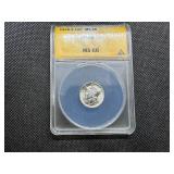 1940 S Silver Mercury Dime ANACS MS66