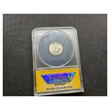 1940 S Silver Mercury Dime ANACS MS66