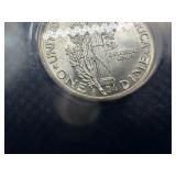 1940 S Silver Mercury Dime ANACS MS66
