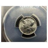 1941 S Silver Mercury Dime PCGS MS64 FB