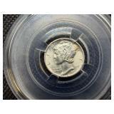 1943 S, 1944. 1944 D Silver Mercury Dimes