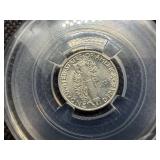 1943 S, 1944. 1944 D Silver Mercury Dimes