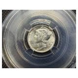 1945 and 1945 D Silver Mercury Dimes