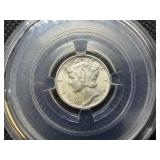 1945 and 1945 D Silver Mercury Dimes