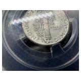 1945 and 1945 D Silver Mercury Dimes