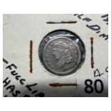 1837 Bust Type Half Dime