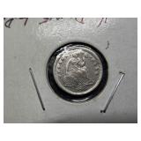 1848 Seated Liberty Half Dime Marked XF 45 When Purchased