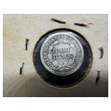 1853 Seated Liberty Half Dime