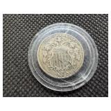 1883 Sheild Nickel