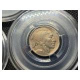 1913, 1913 and 1913 S Buffalo Nickels