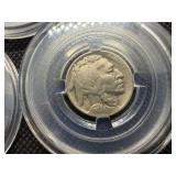 1924 D, 1927 S and 1929 Buffalo Nickels