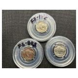 1930, 1931 S, 1934 Buffalo Nickels