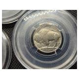 1930, 1931 S, 1934 Buffalo Nickels