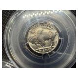 1935, 1936, and 1936 D Buffalo Nickels