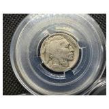 1935 D, 1936 D and 1938 D Buffalo Nickels