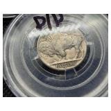 1935 D, 1936 D and 1938 D Buffalo Nickels