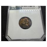 1949 D Jefferson 5C PCI MS 67 FS