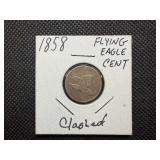 1858 Flying Eagle Cent