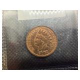1873 and 1902 Indian Head Pennies