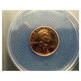 1950 1C ANACS PF64 Red