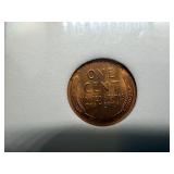 1953 1C NNC MS67 Red