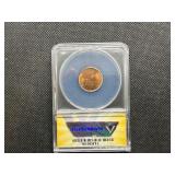 1955 D 1C ANACS MS66 Red