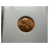1957 D 1C NNC MS67 Red