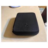Hardshell Protective Case with Removable 12 Slot Foam Divider and Upper Zipper Compartment (11" x 9" x 3")