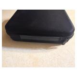 Hardshell Protective Case with Removable 12 Slot Foam Divider and Upper Zipper Compartment (11" x 9" x 3")